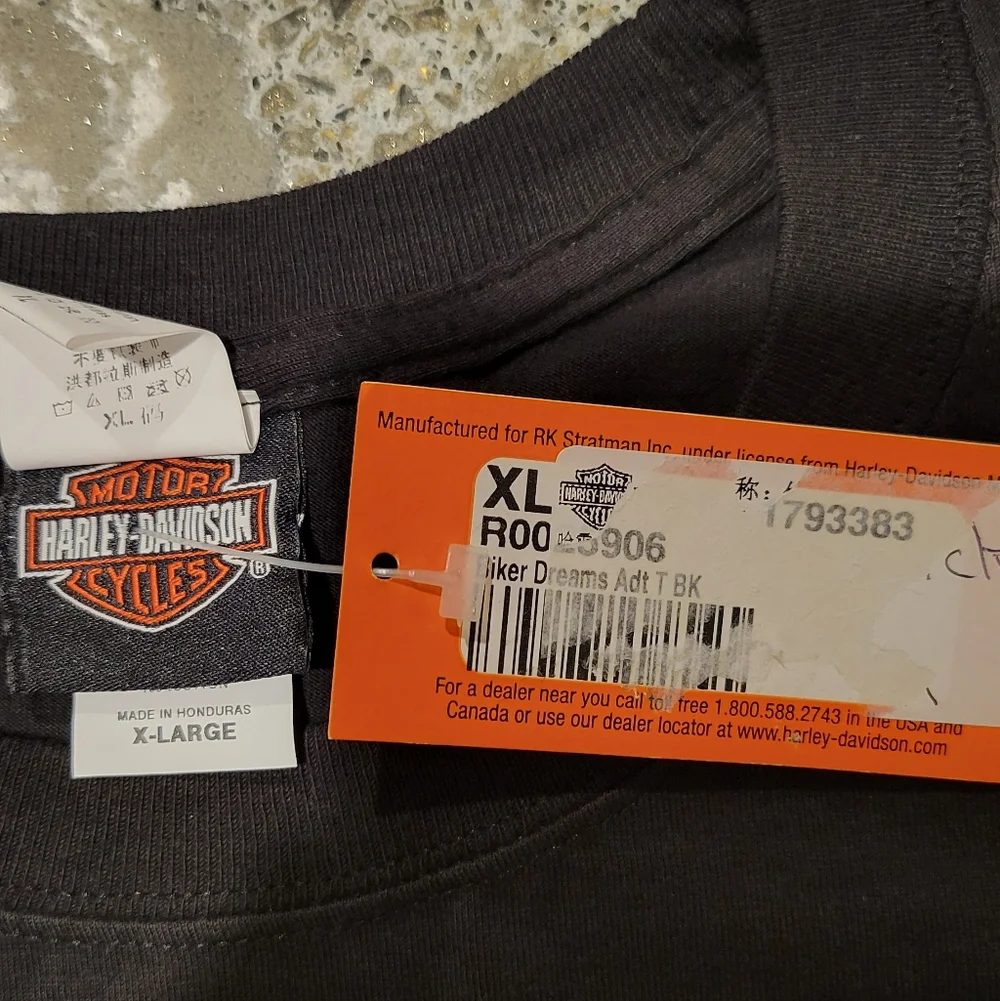 RARE Harley Davidson Skull Shanghai T-Shirt - Picture 3 of 4